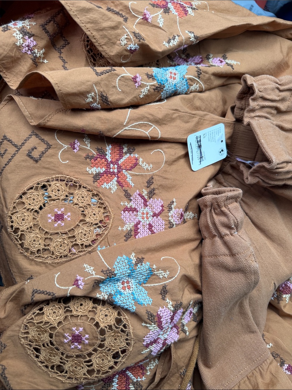 Free People Arielle maxi embroidery skirt - Picture 8 of 9